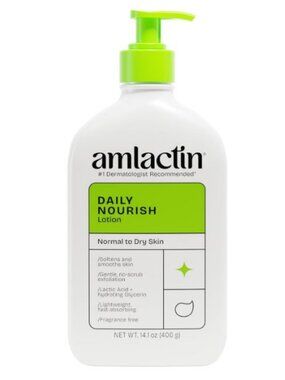 Amlactin Daily Nourish Lotion for Normal to Dry Skin Dermatologist Recommended